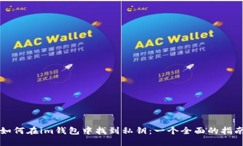 如何在im钱包中找到私钥：一个全面的指南